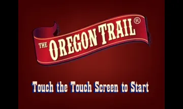 The Oregon Trail (Usa) screen shot title